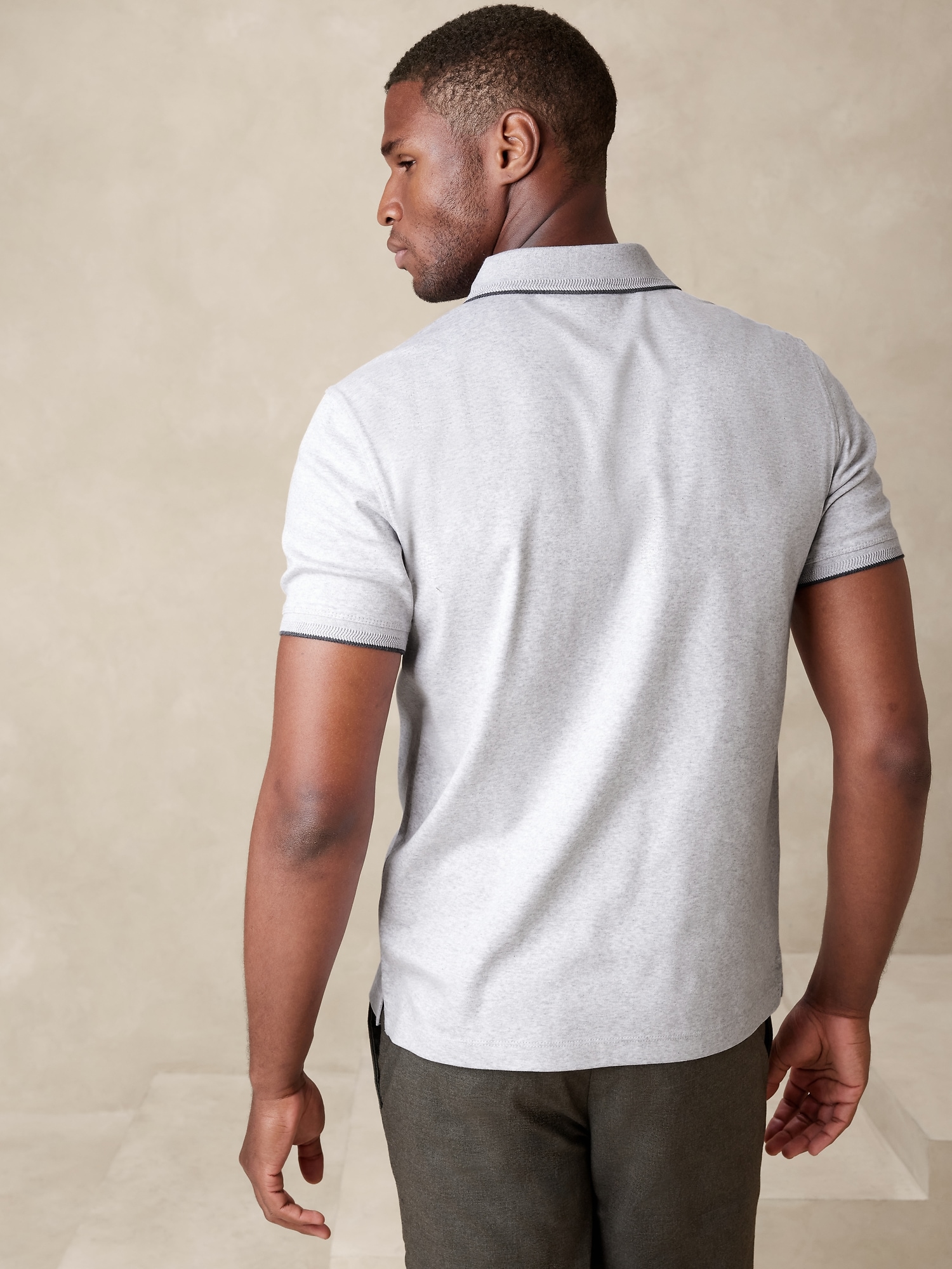 Slim Luxe Touch Performance Polo | Banana Republic Factory