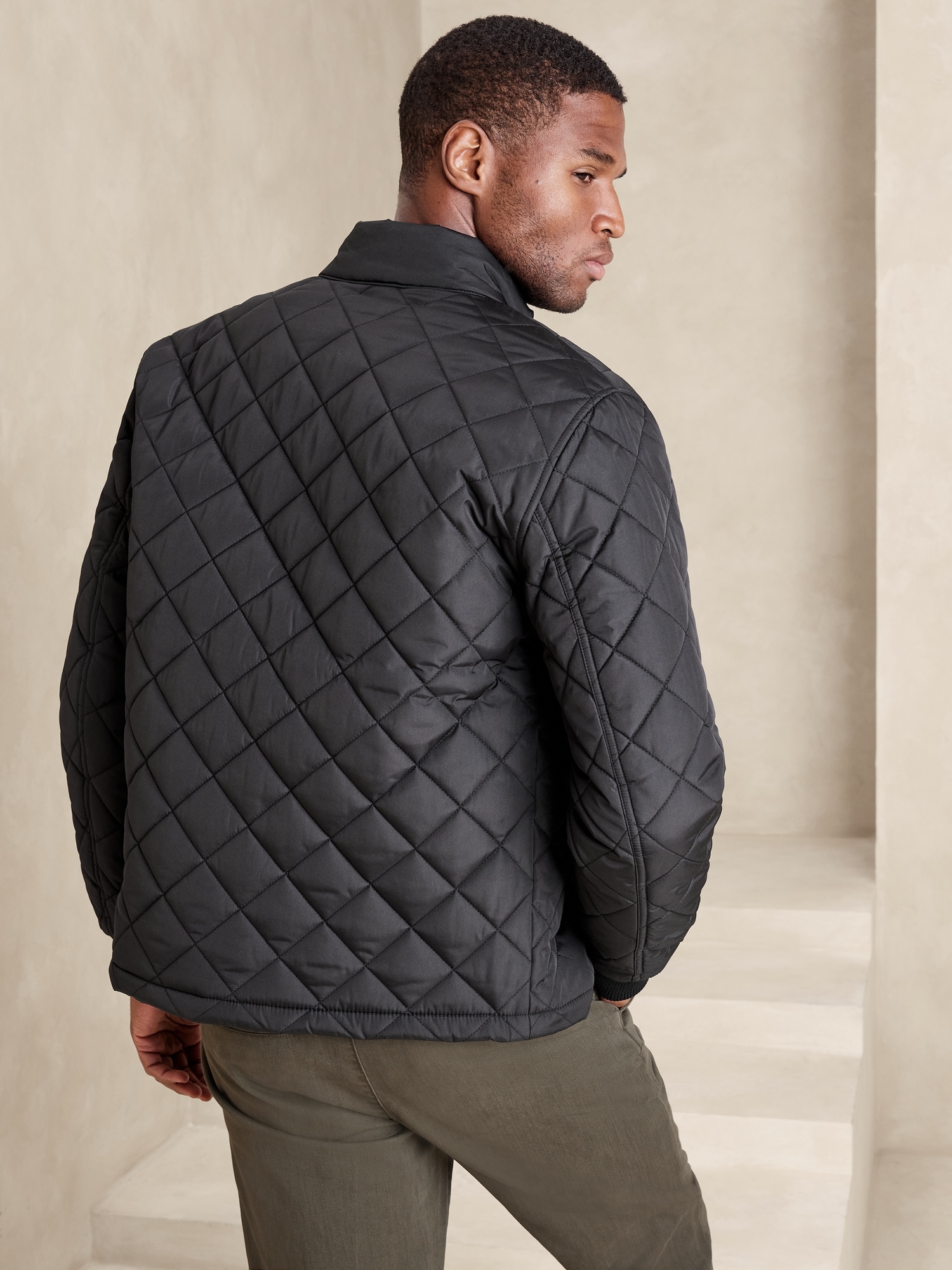 Diamond Quilted Jacket | Banana Republic Factory
