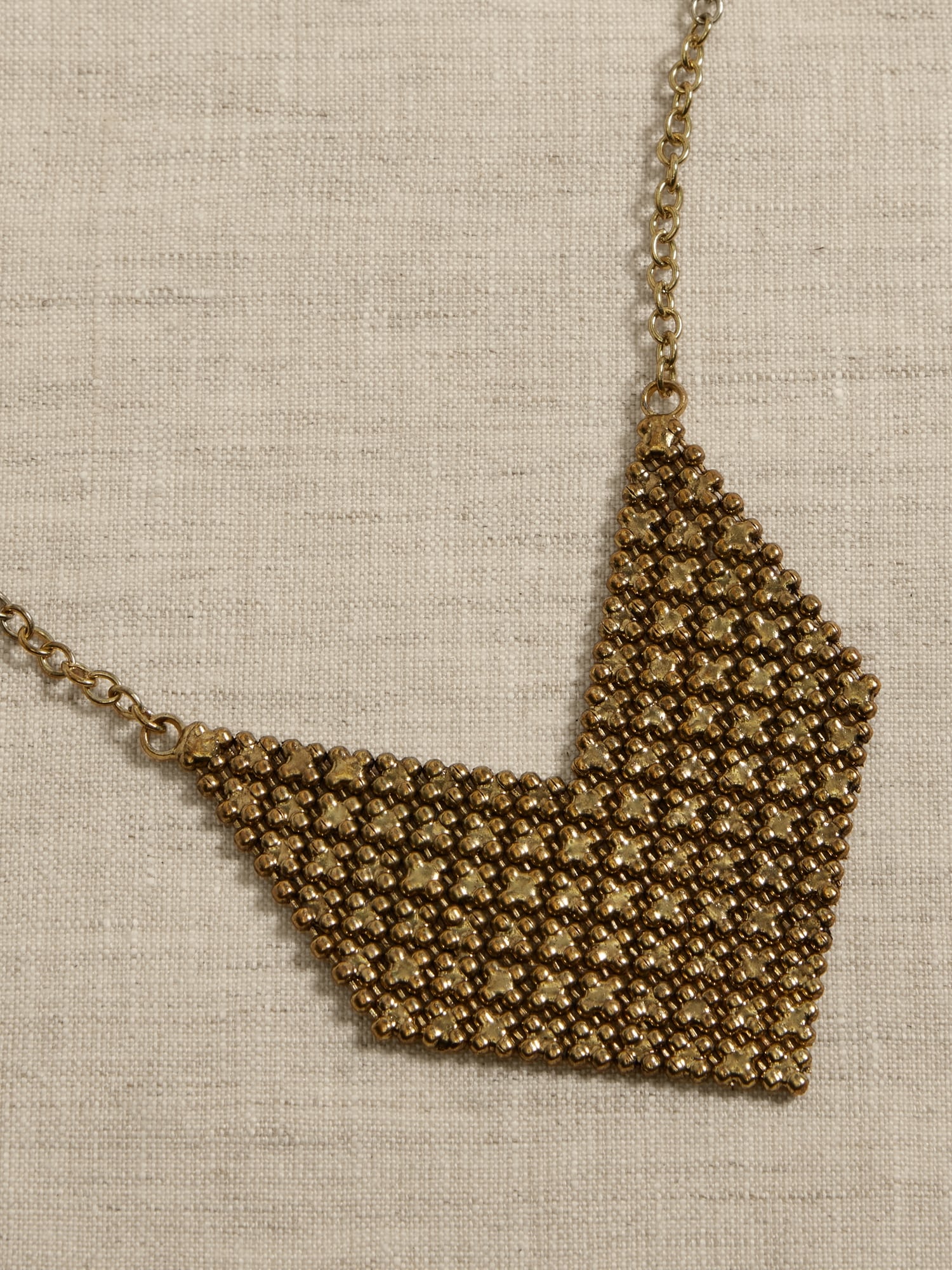 Fluid V-Shaped Necklace &#124 Aureus + Argent
