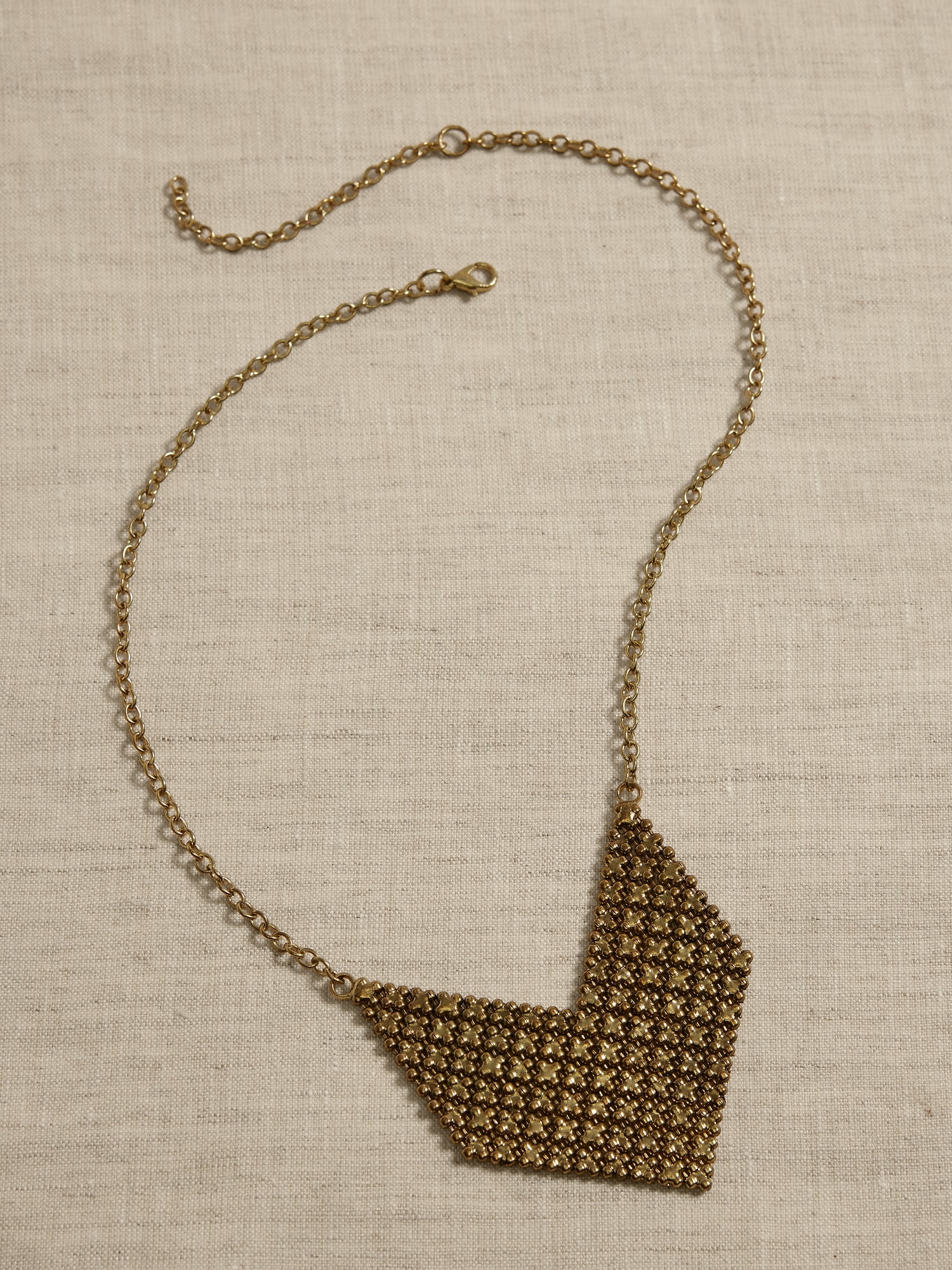 Fluid V-Shaped Necklace &#124 Aureus + Argent
