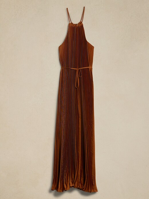 bohemian print halter dress Love
