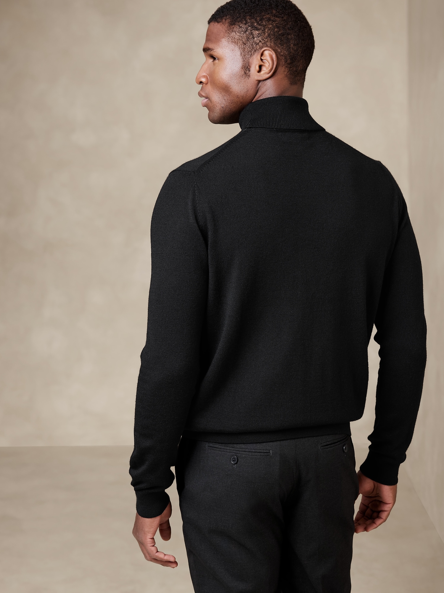 Merino Wool Turtleneck Sweater | Banana Republic Factory