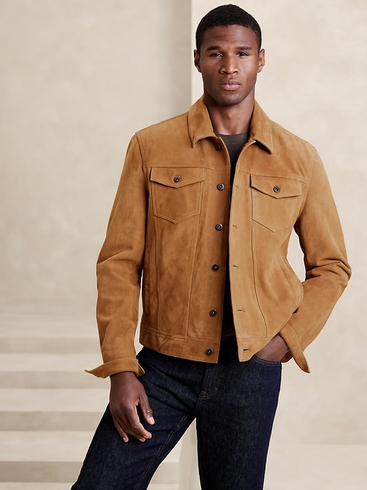 Calvo Leather Jacket | Banana Republic Factory