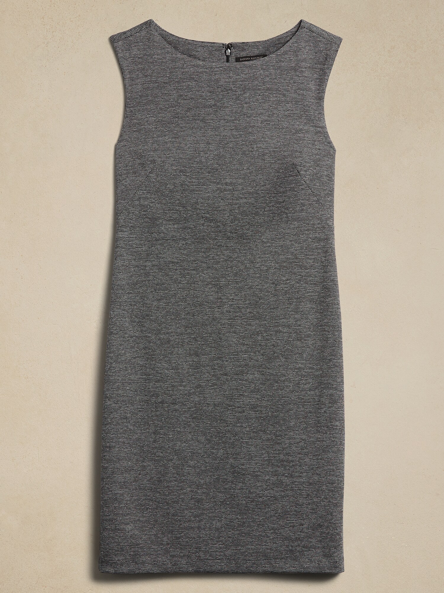Houndstooth Knee-Length Dress | Banana Republic Factory