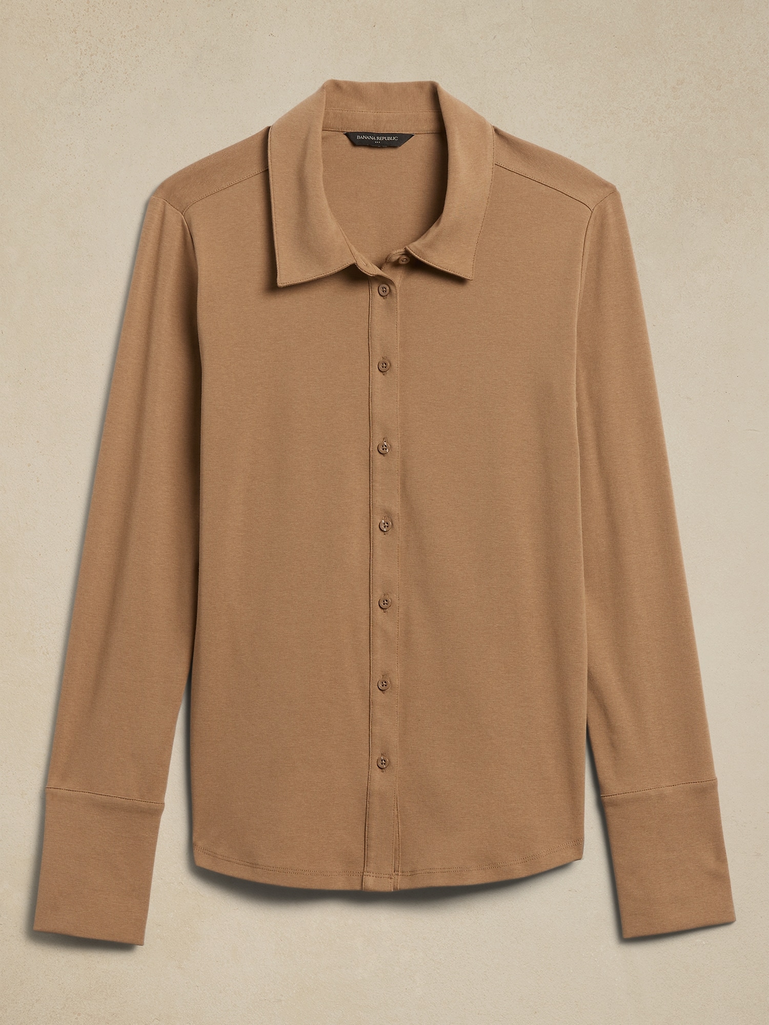 Refined Ribbed Shirt | Banana Republic Factory