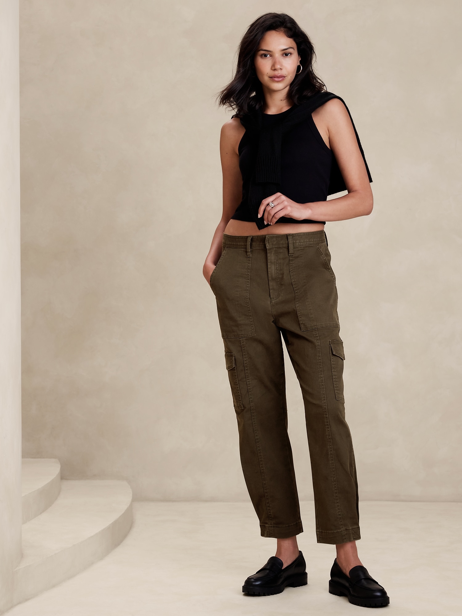 High-Rise Cargo Pant
