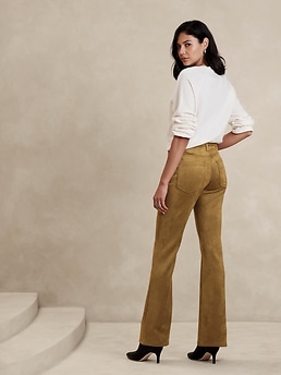 パンツ Euro BANANA REPUBLIC Suede Flair Pants Euro BANANA REPUBLIC Suede Flair Pants - メルカリ