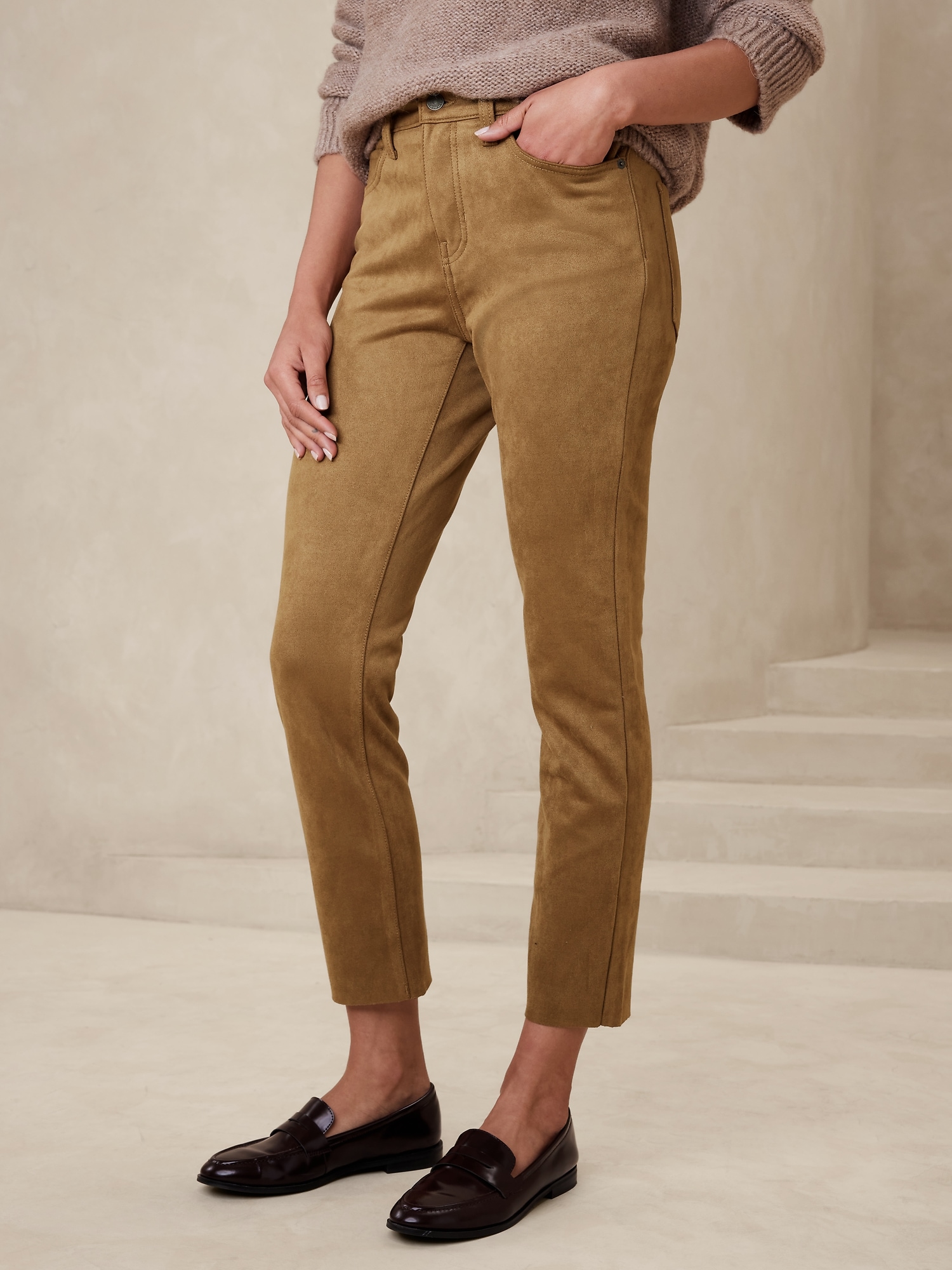 Banana Republic Olive Womens Size 10 Long Pants – Twice As Nice Consignments