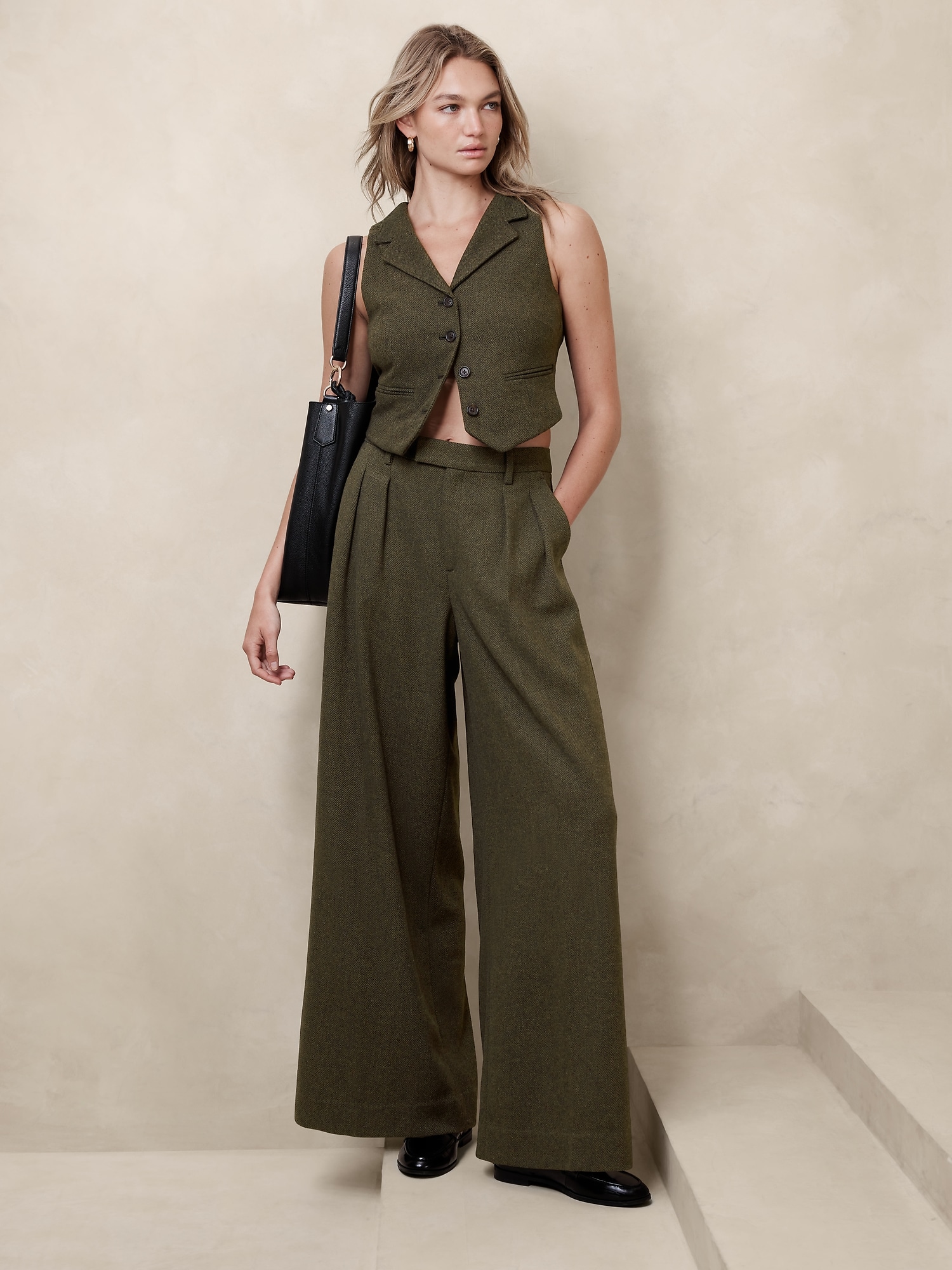 Exaggerated Wide-Leg Trouser