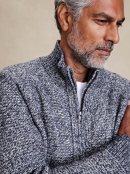 Tweed Full-Zip Jacket | Banana Republic Factory