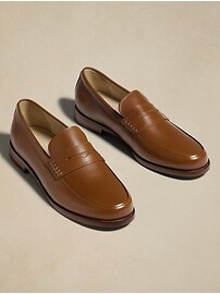 Leather Penny Loafer