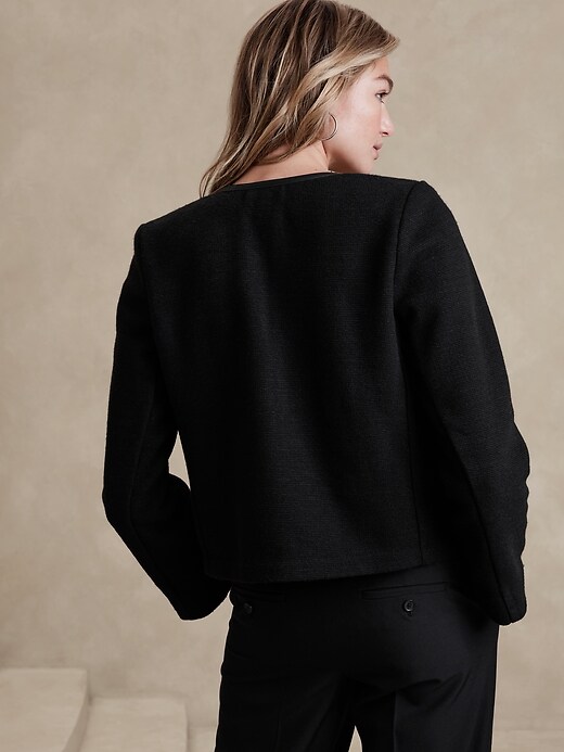 Melton Brushed Jacket | Banana Republic Factory