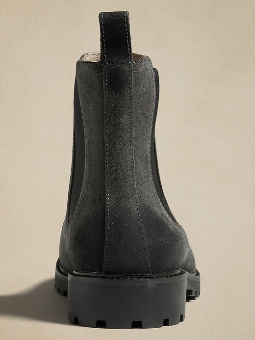 Lug Suede Chelsea Boot | Banana Republic Factory