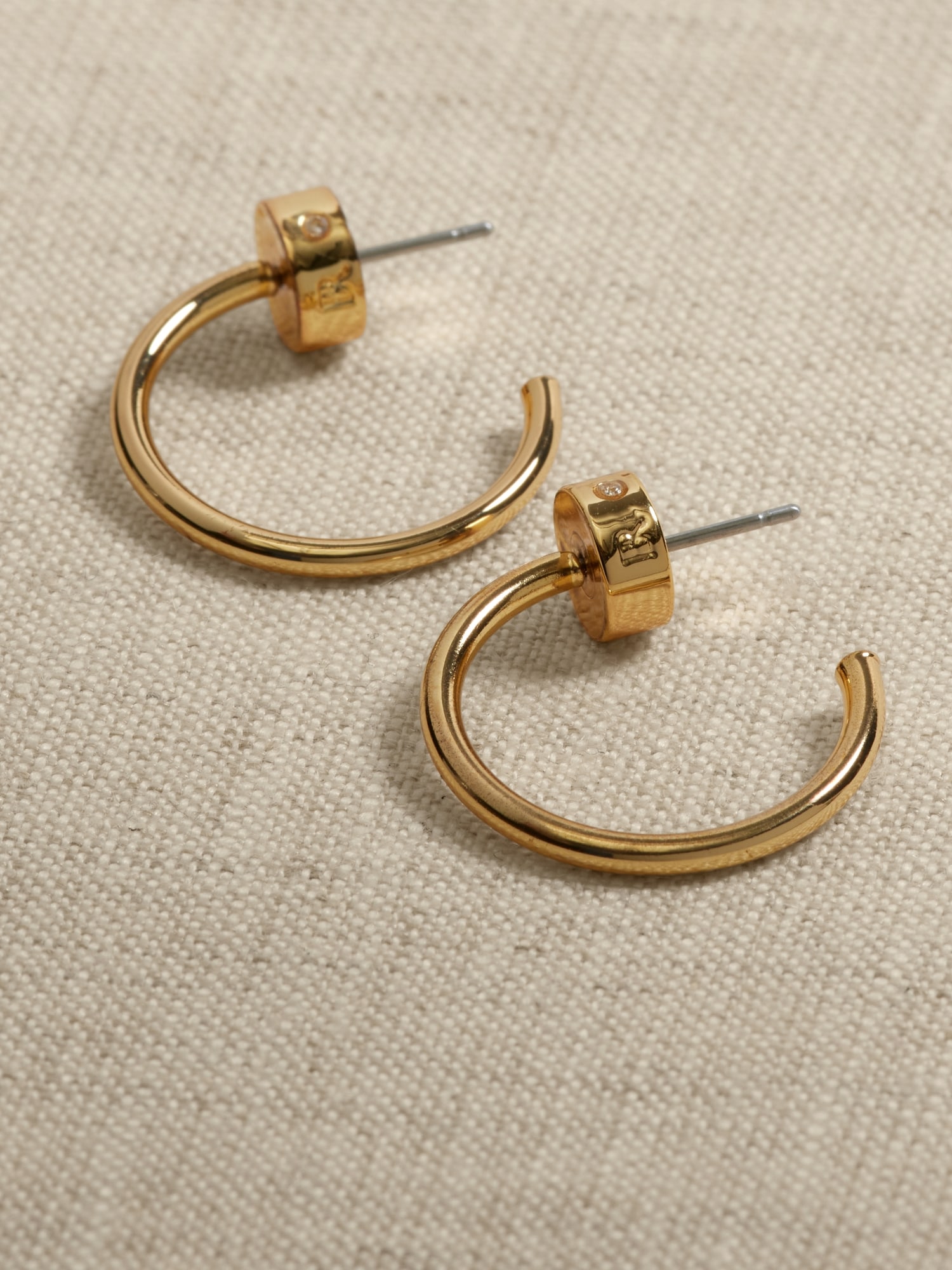 14k Gold Plated Hoop Earrings