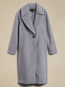 Faux Alpaca Coat | Banana Republic Factory