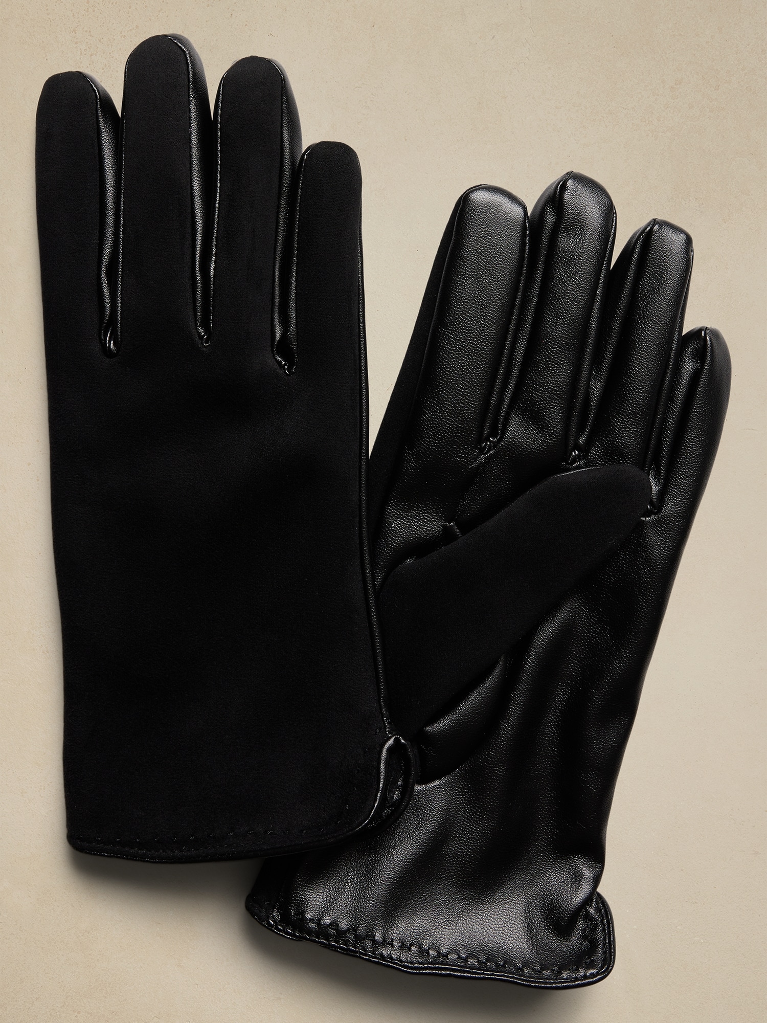 Mixed Media Glove | Banana Republic Factory