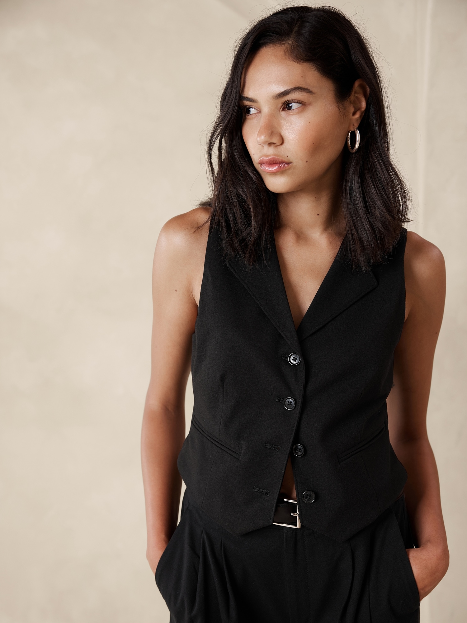 Flannel Suiting Vest