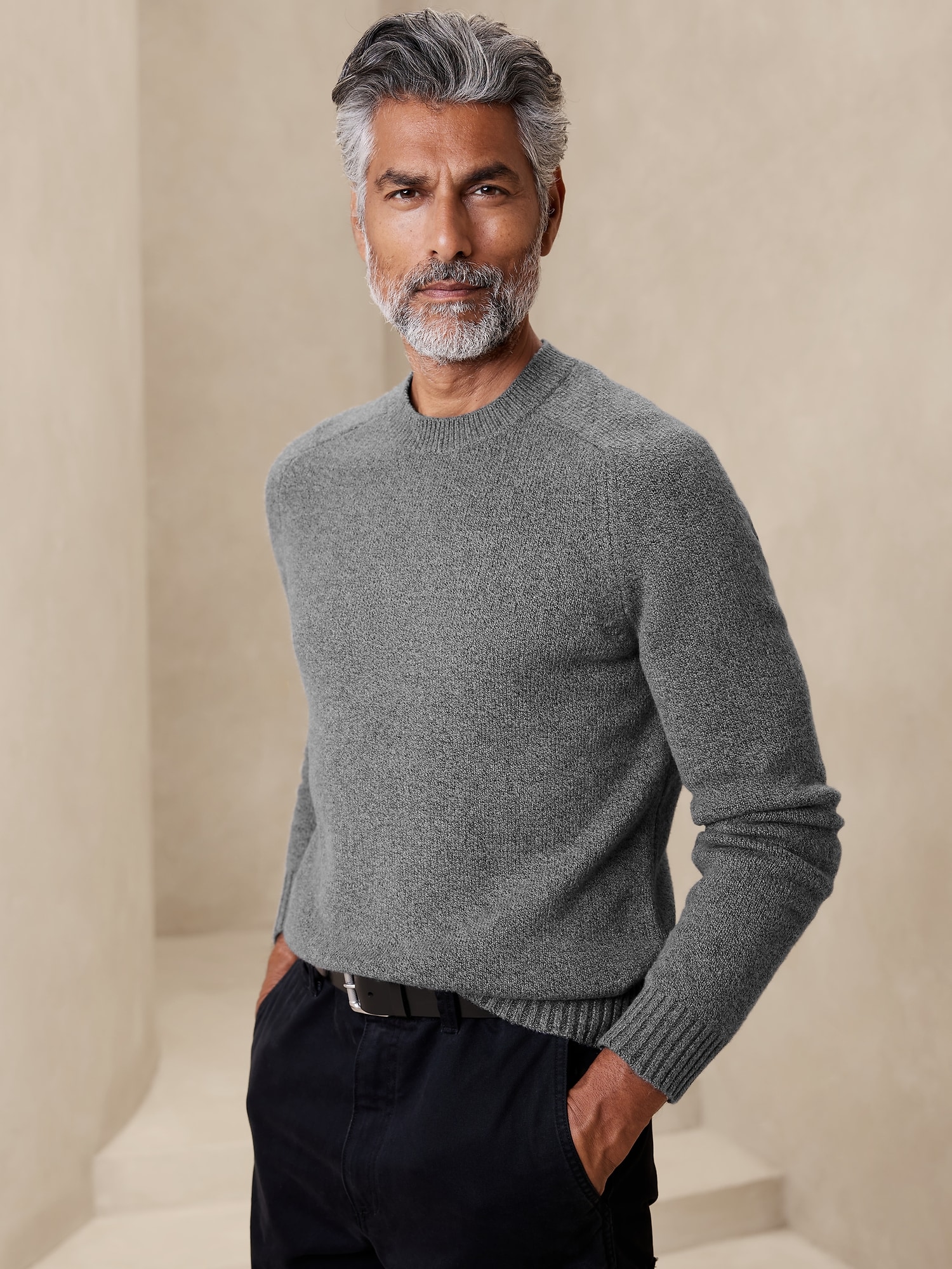 Cozy Crew-Neck Sweater  Banana Republic Factory