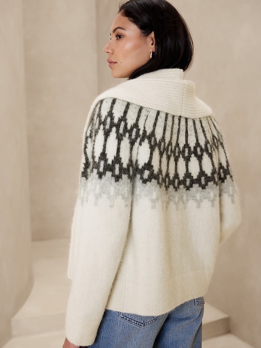 Fair Isle Cardigan | Banana Republic Factory