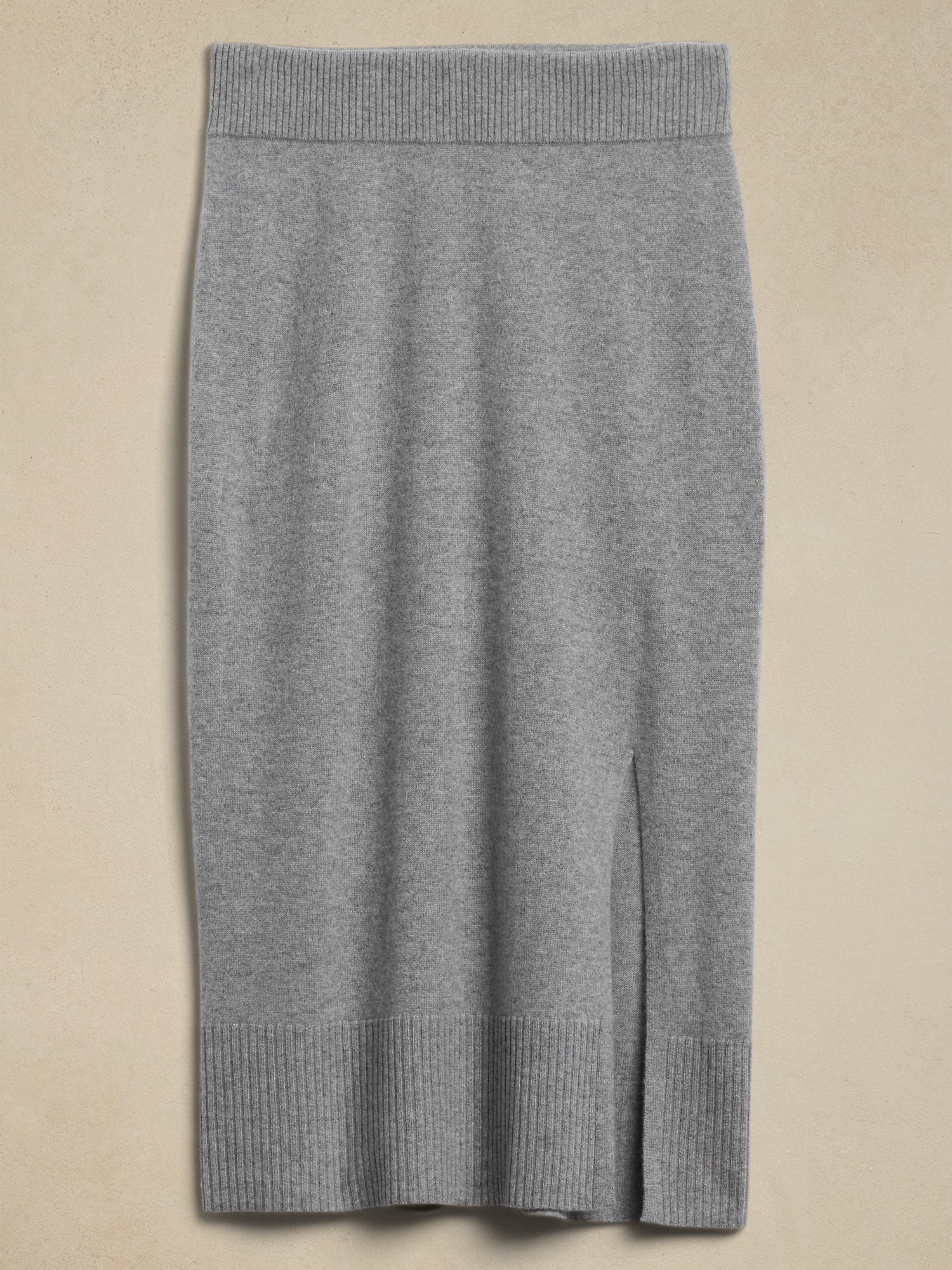 Cashmere Midi Sweater Skirt