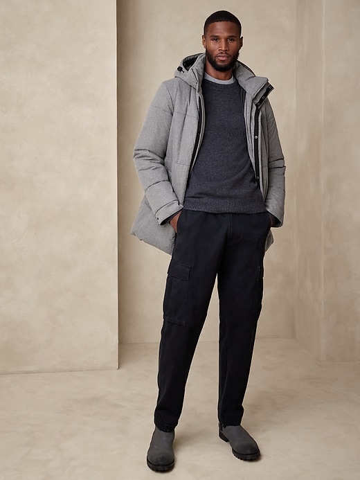 Hooded Puffer Jacket | Banana Republic Factory