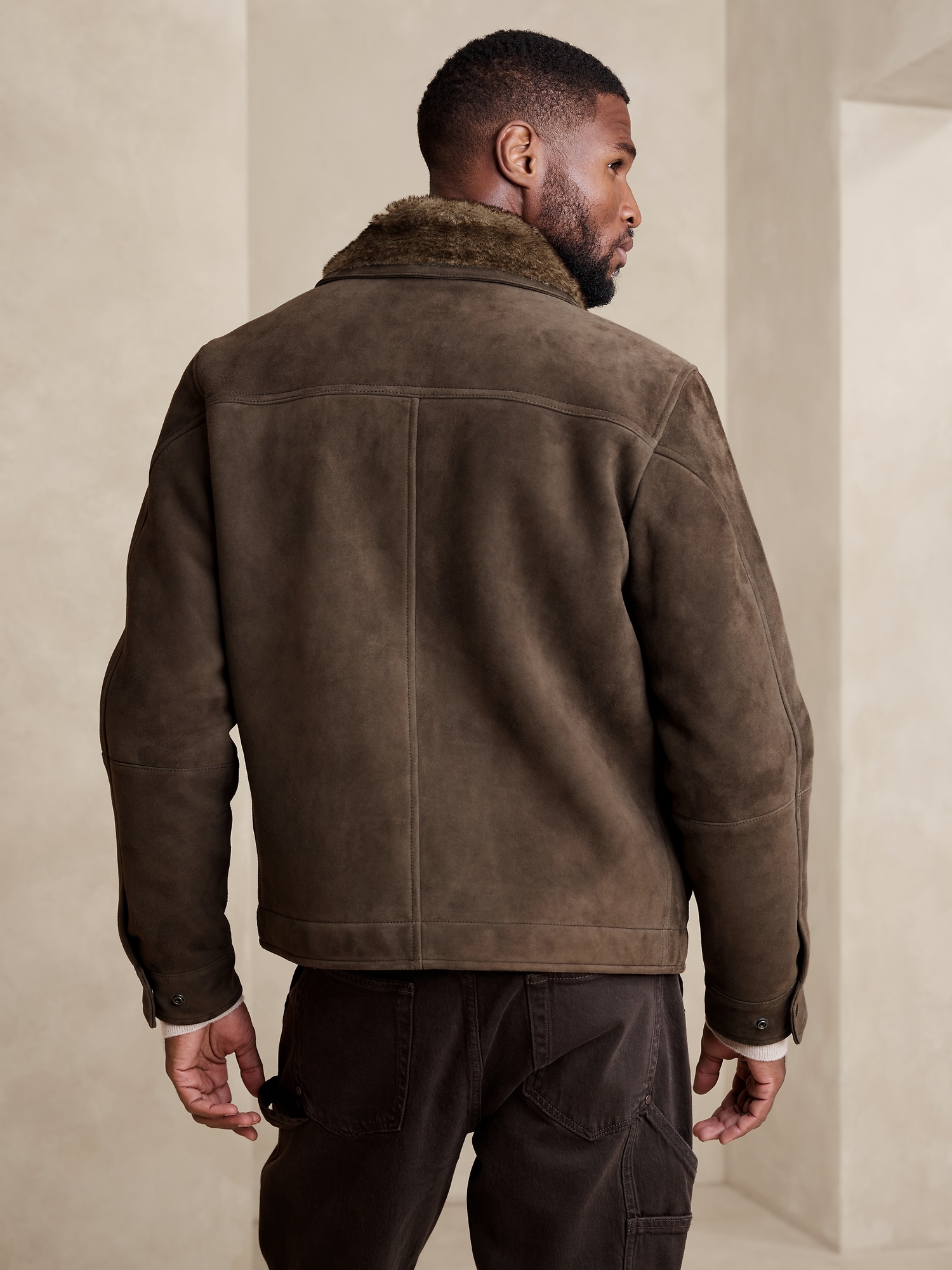 Suede Jacket | Banana Republic Factory