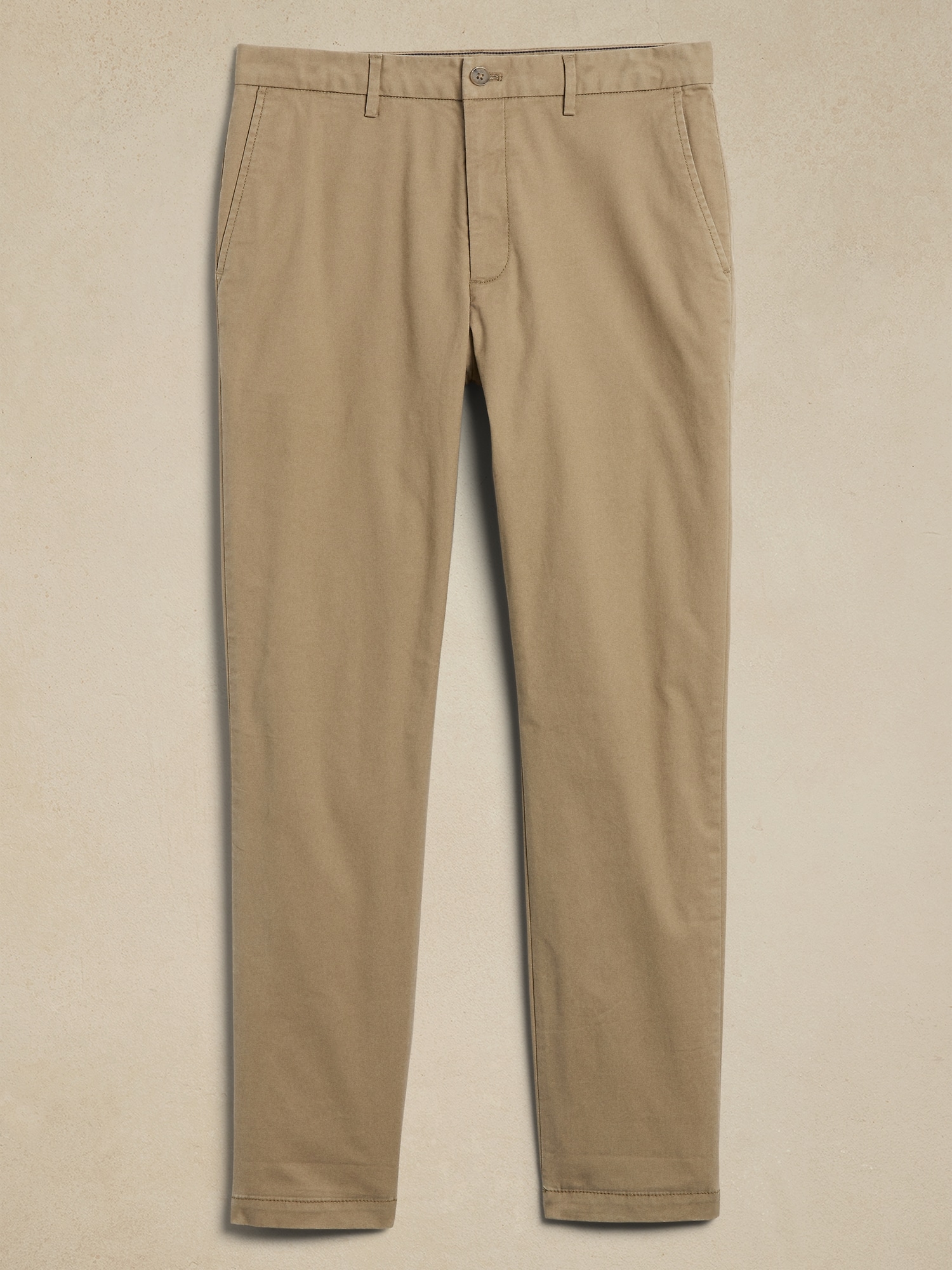 Slim Flannel-Lined Chino