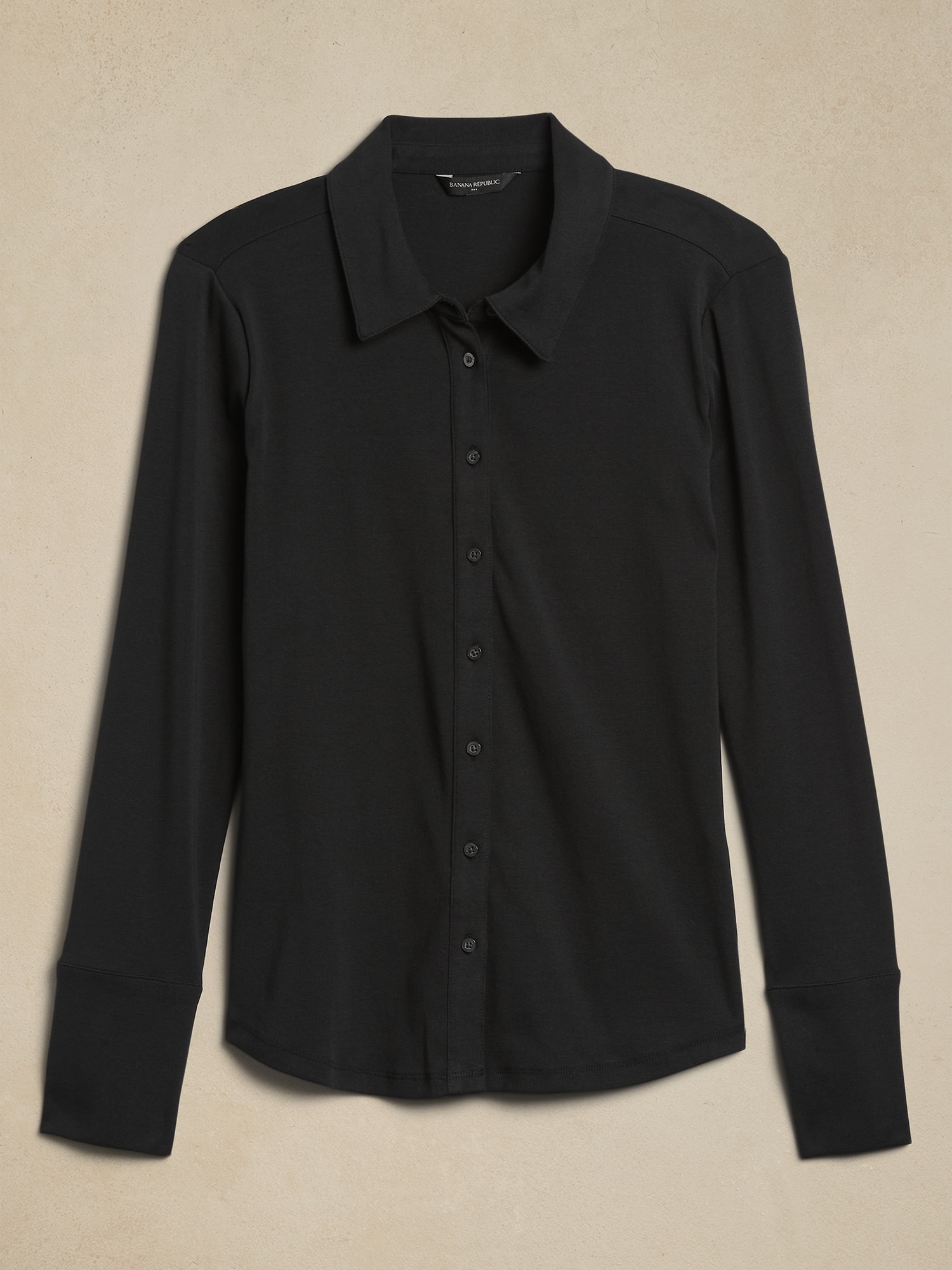 Refined Ribbed Shirt