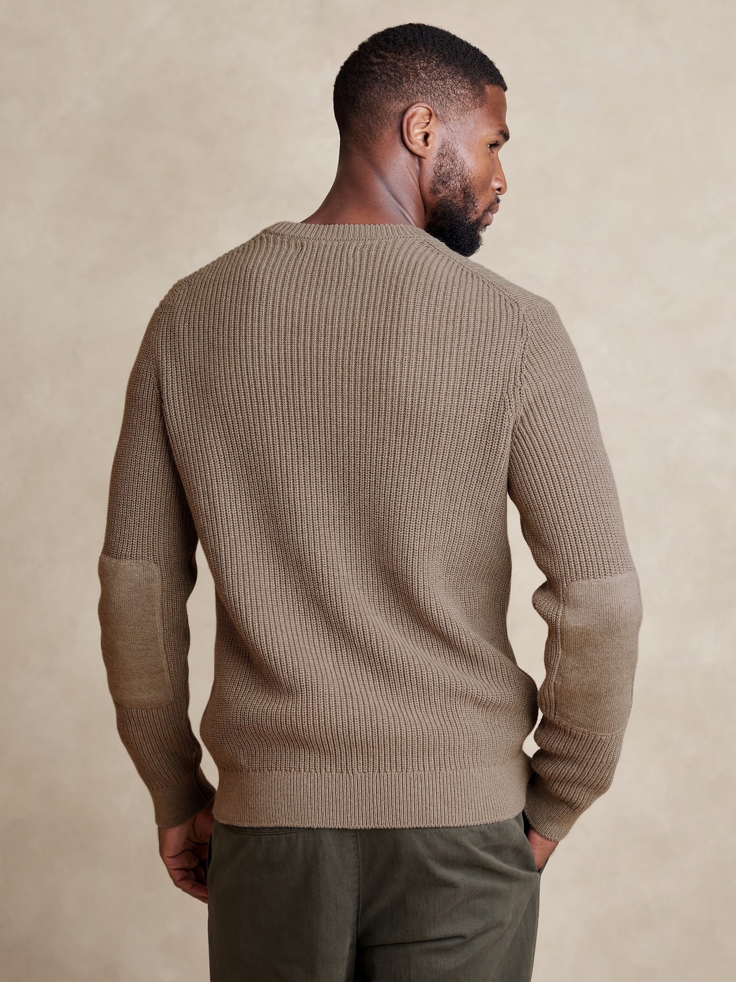 Elbow Patch Sweater  Banana Republic Factory