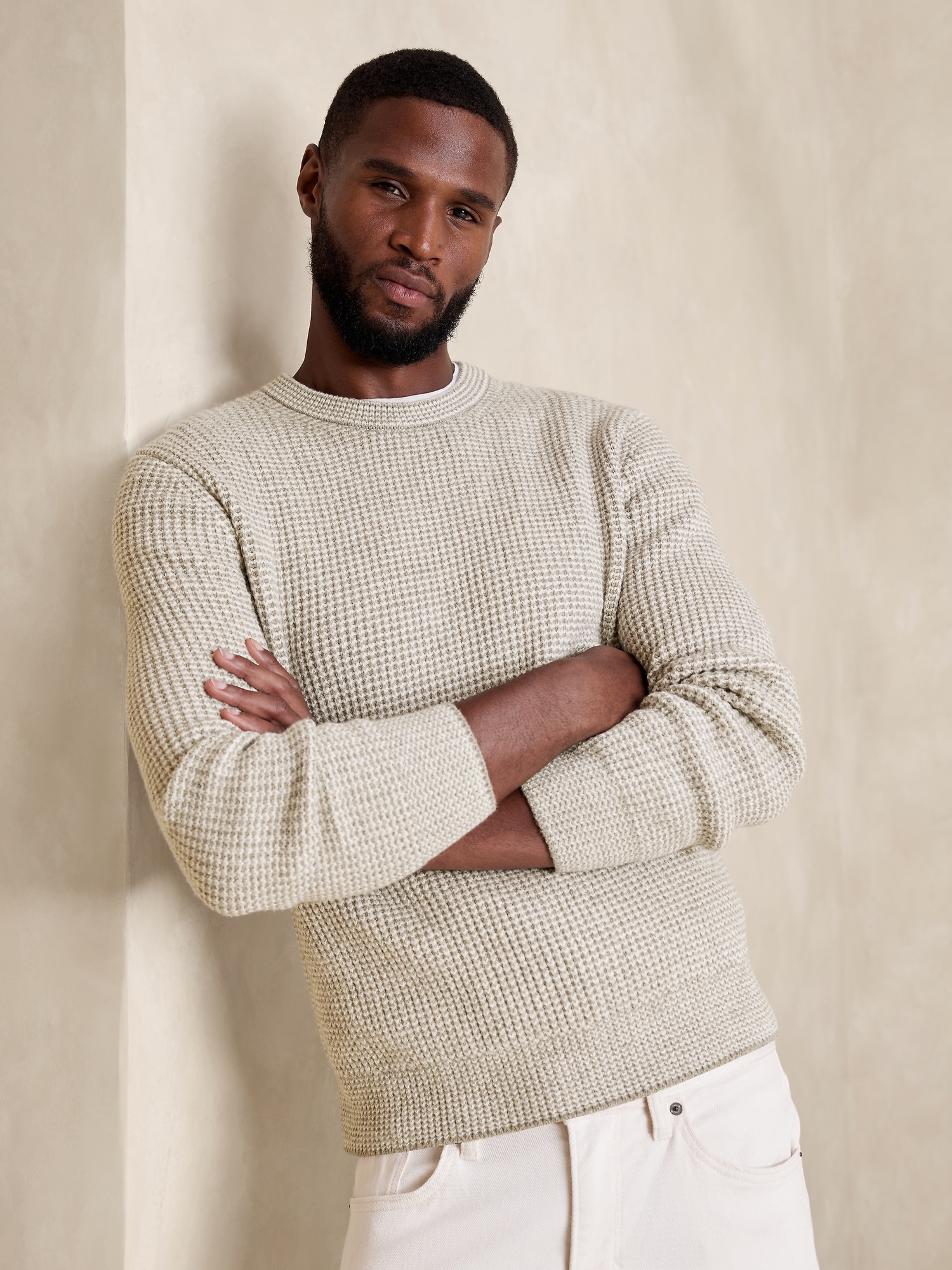 Feeder-Striped Sweater