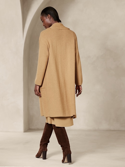 Ribbed Sweater Duster | Banana Republic Factory