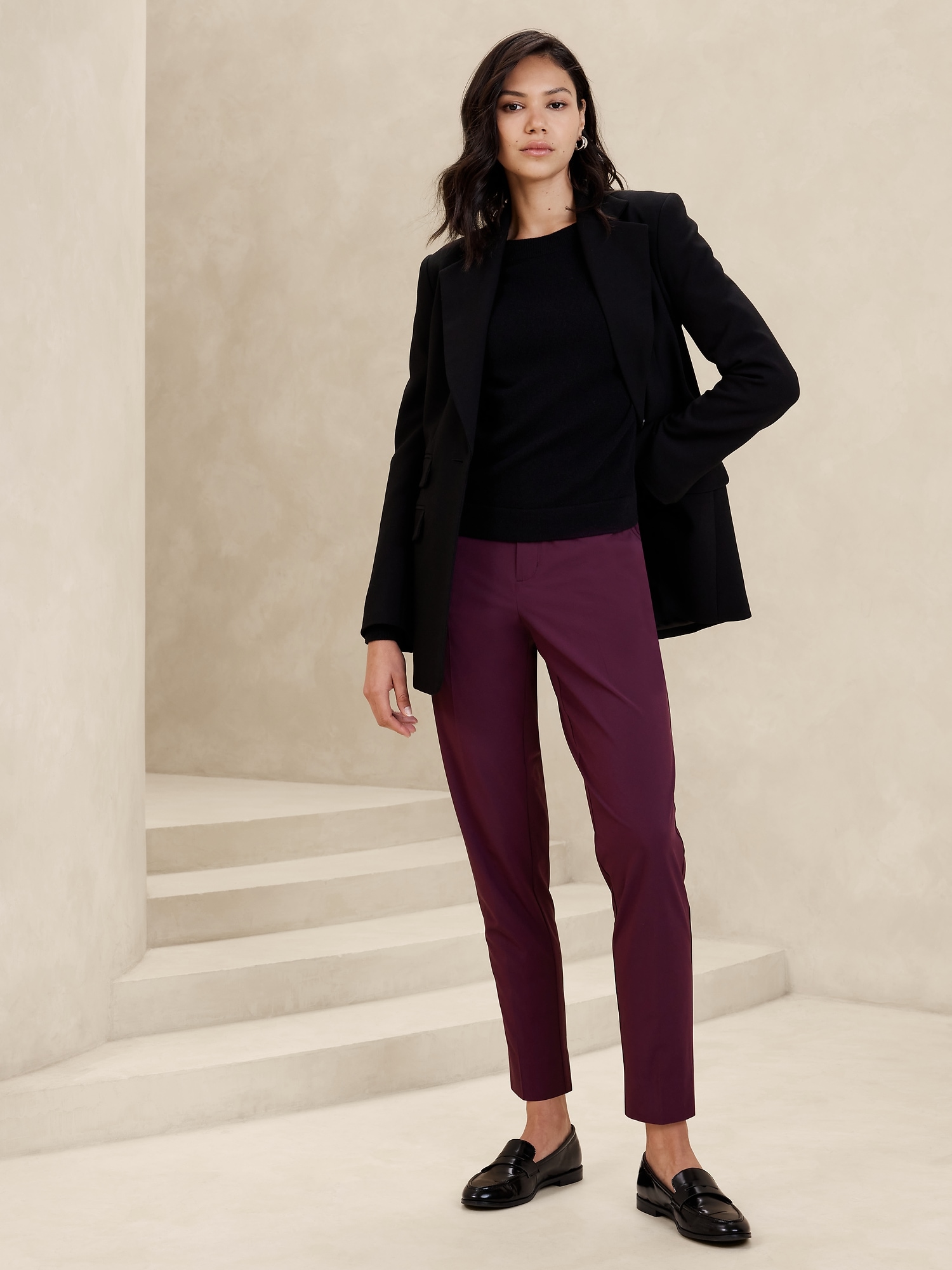 Airstretch Tapered Pant | Banana Republic Factory
