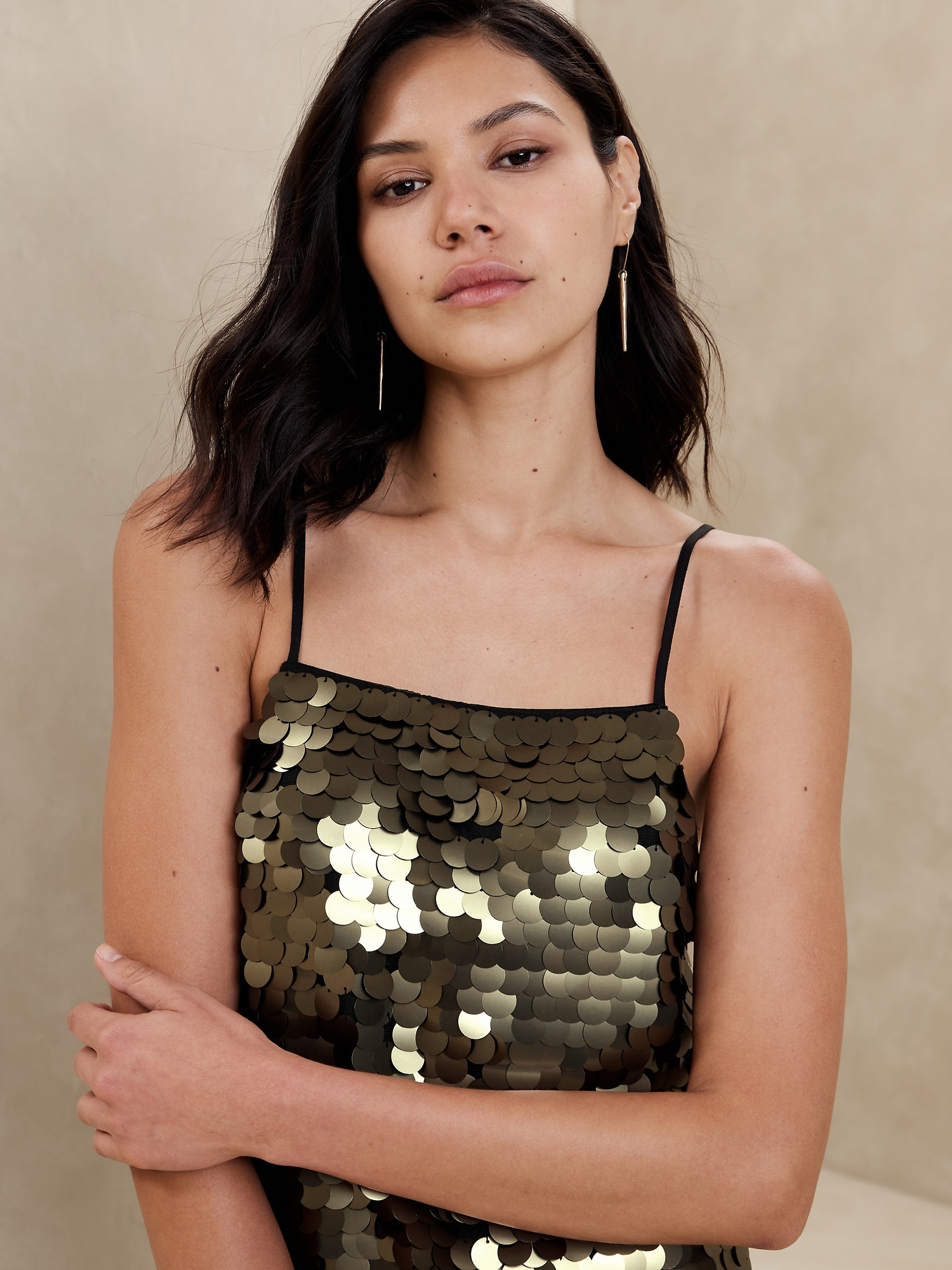 Sequin Mini Dress