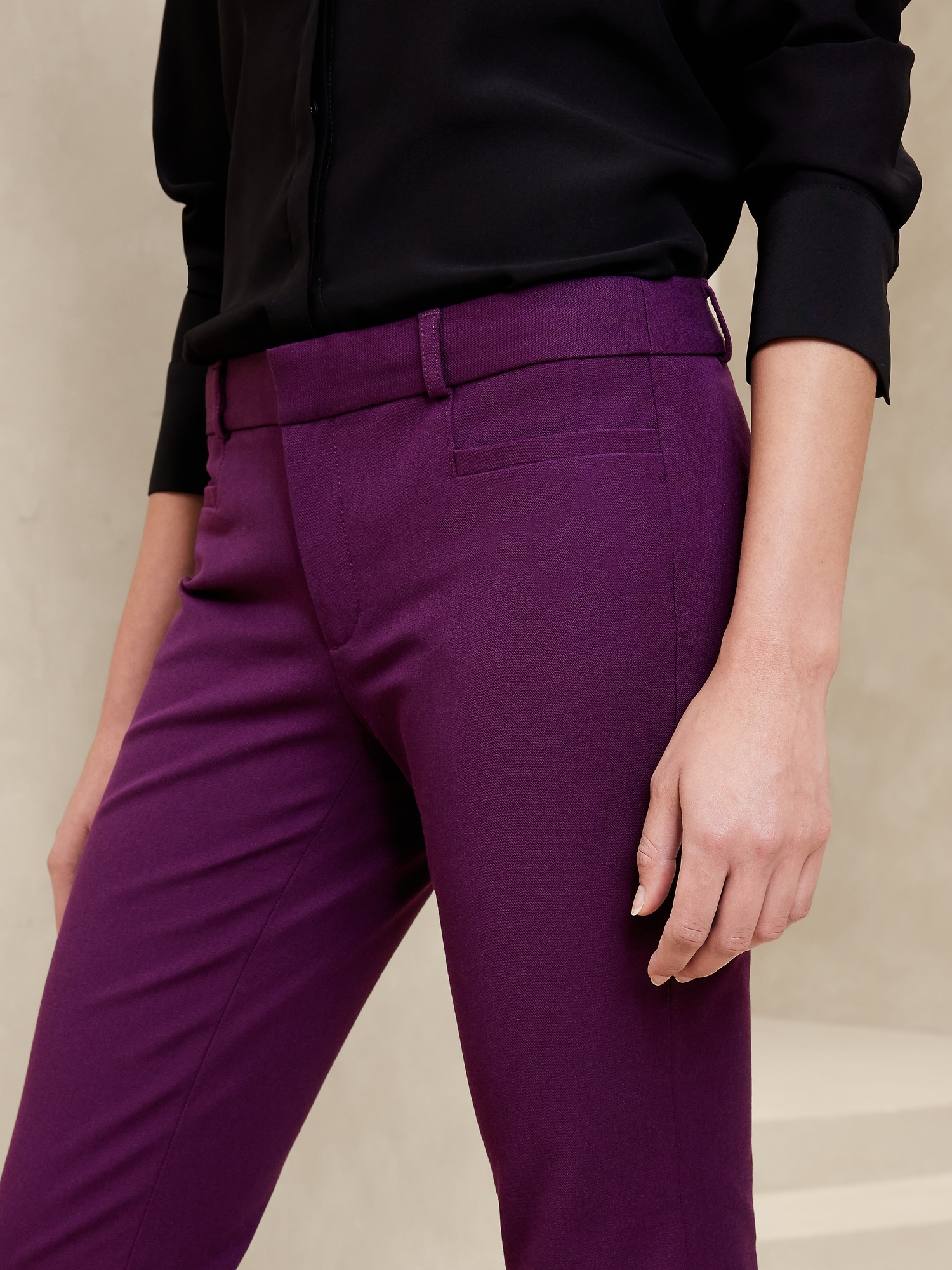 Buy Banana Republic Black Skinny Sloan Trousers from Next Luxembourg
