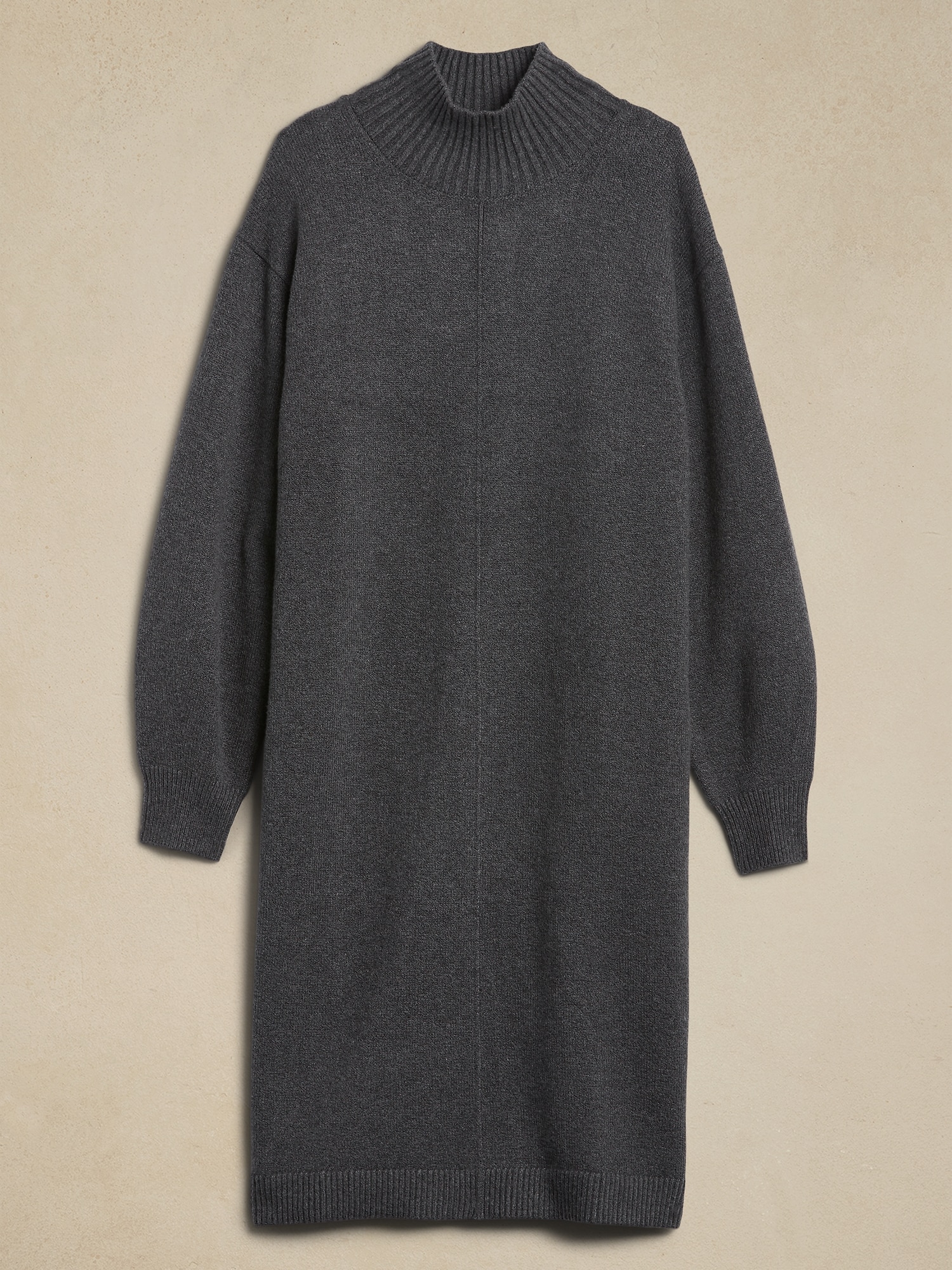 Knee-Length Sweater Dress