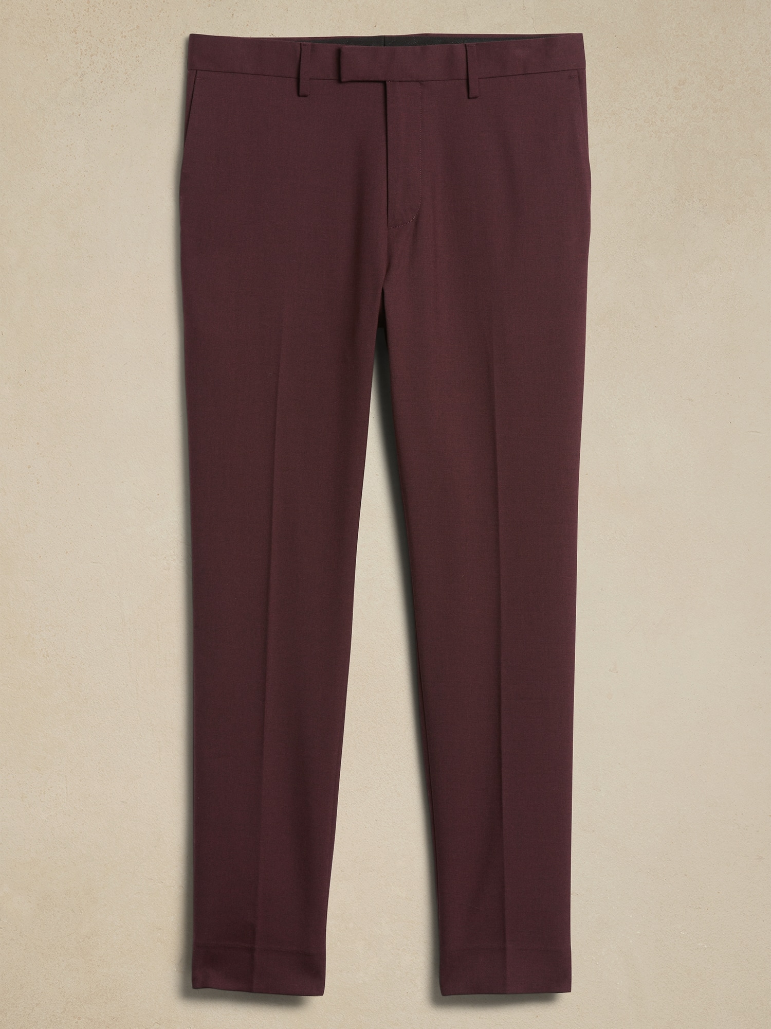 Tailored-Fit Twill Suit Trouser
