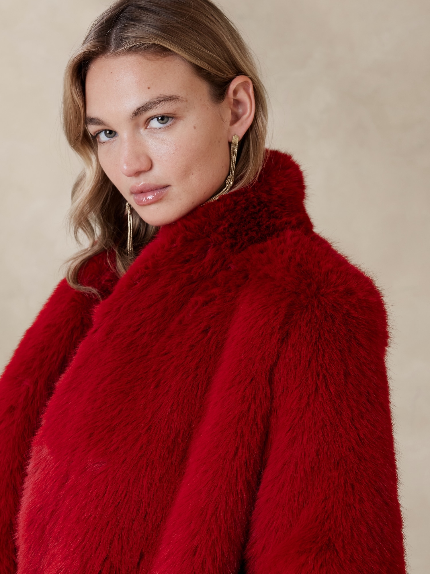 Faux Fur Coat