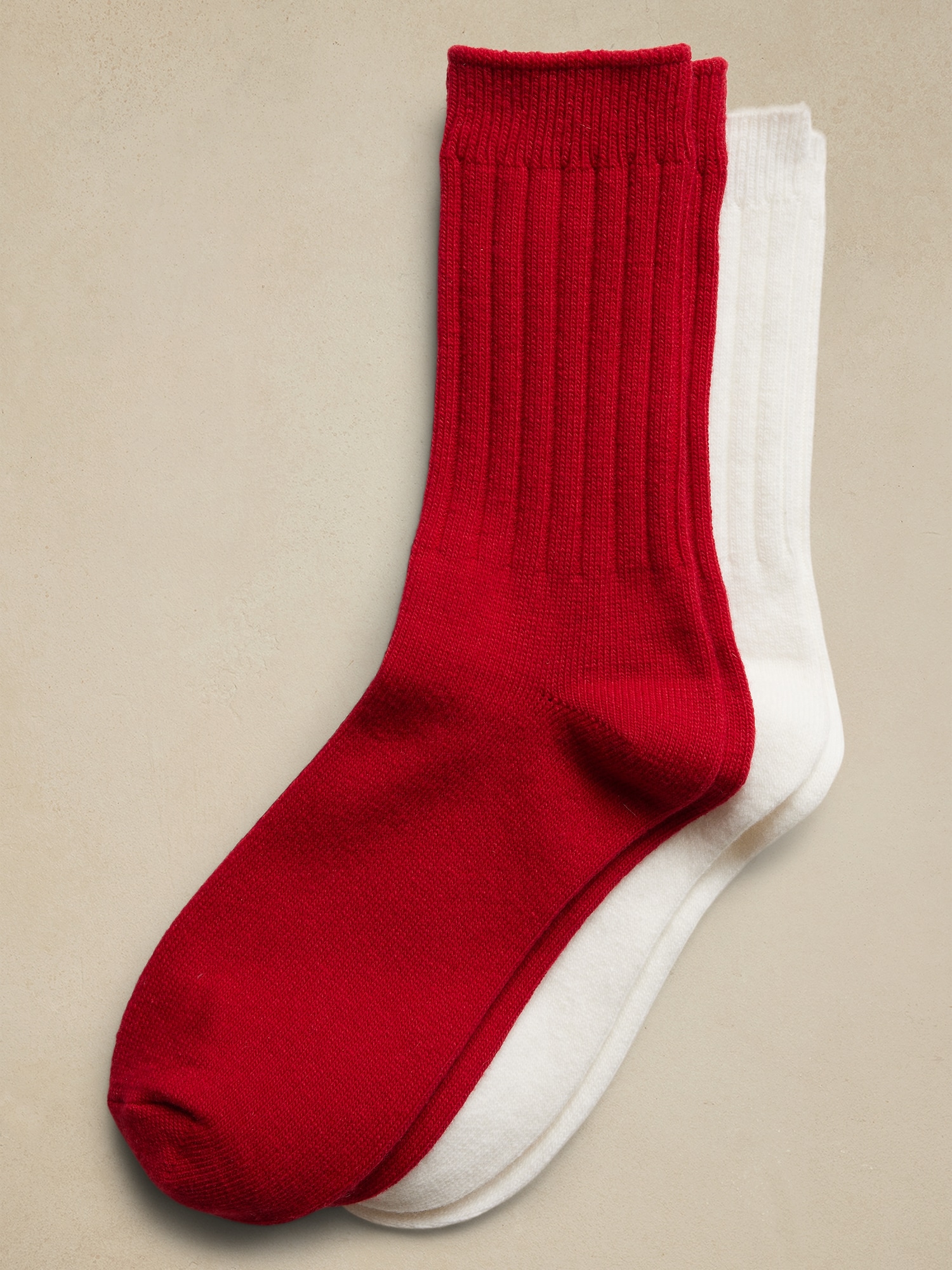 Wool-Blend Socks (2 Pack)