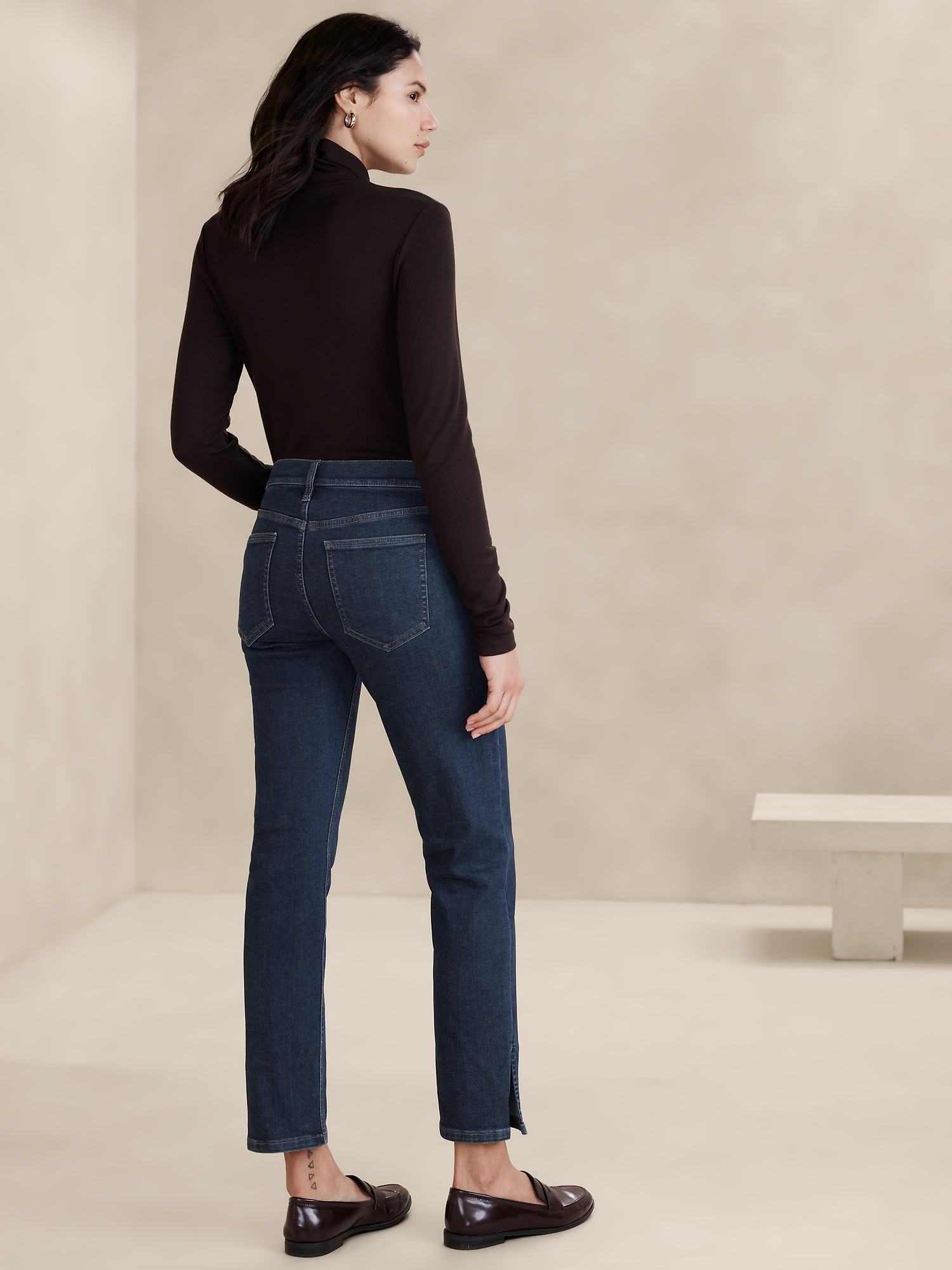 Vintage Mid-Rise Slim Jean