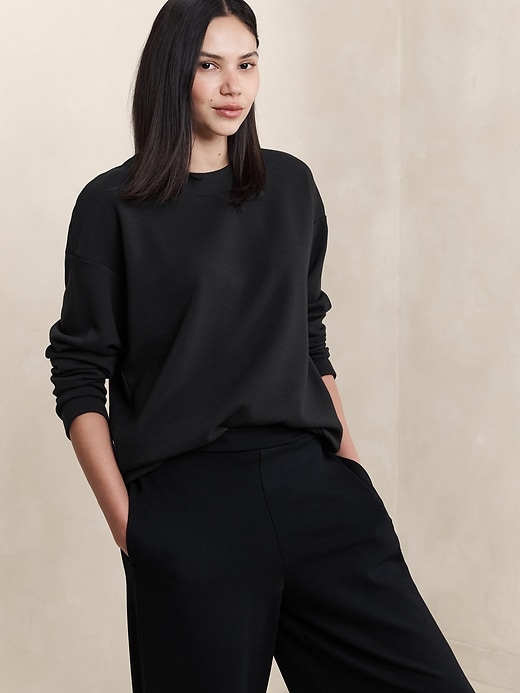 Wooly Cotton Pullover | Banana Republic Factory