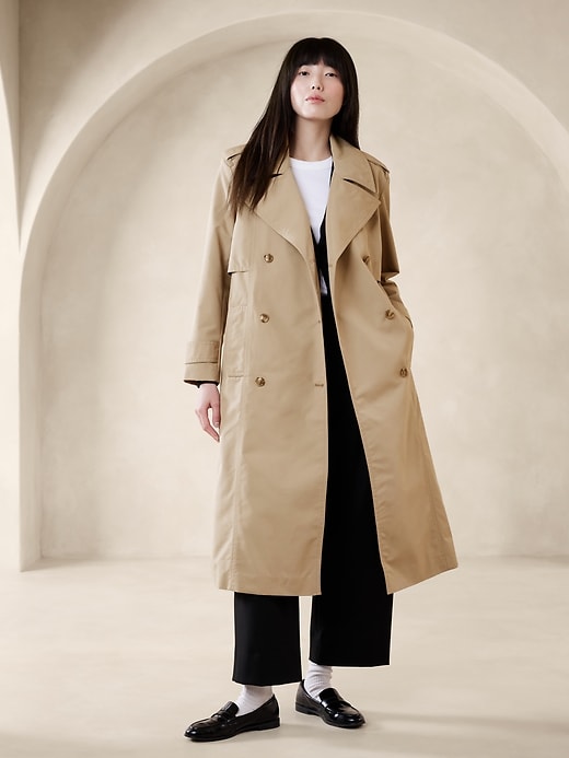 Oversized Trench Coat | Banana Republic Factory