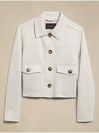 Vegan Suede Short Jacket
