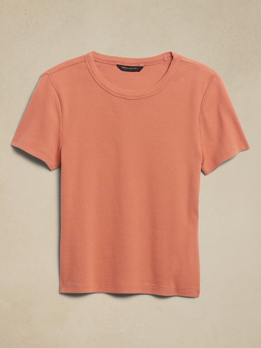 Tシャツ・カットソー [SATUR]Banana Tree Graphic Short Sleeve Tee Peach Coral tsa-1075-coral.jpg?v=1692985081