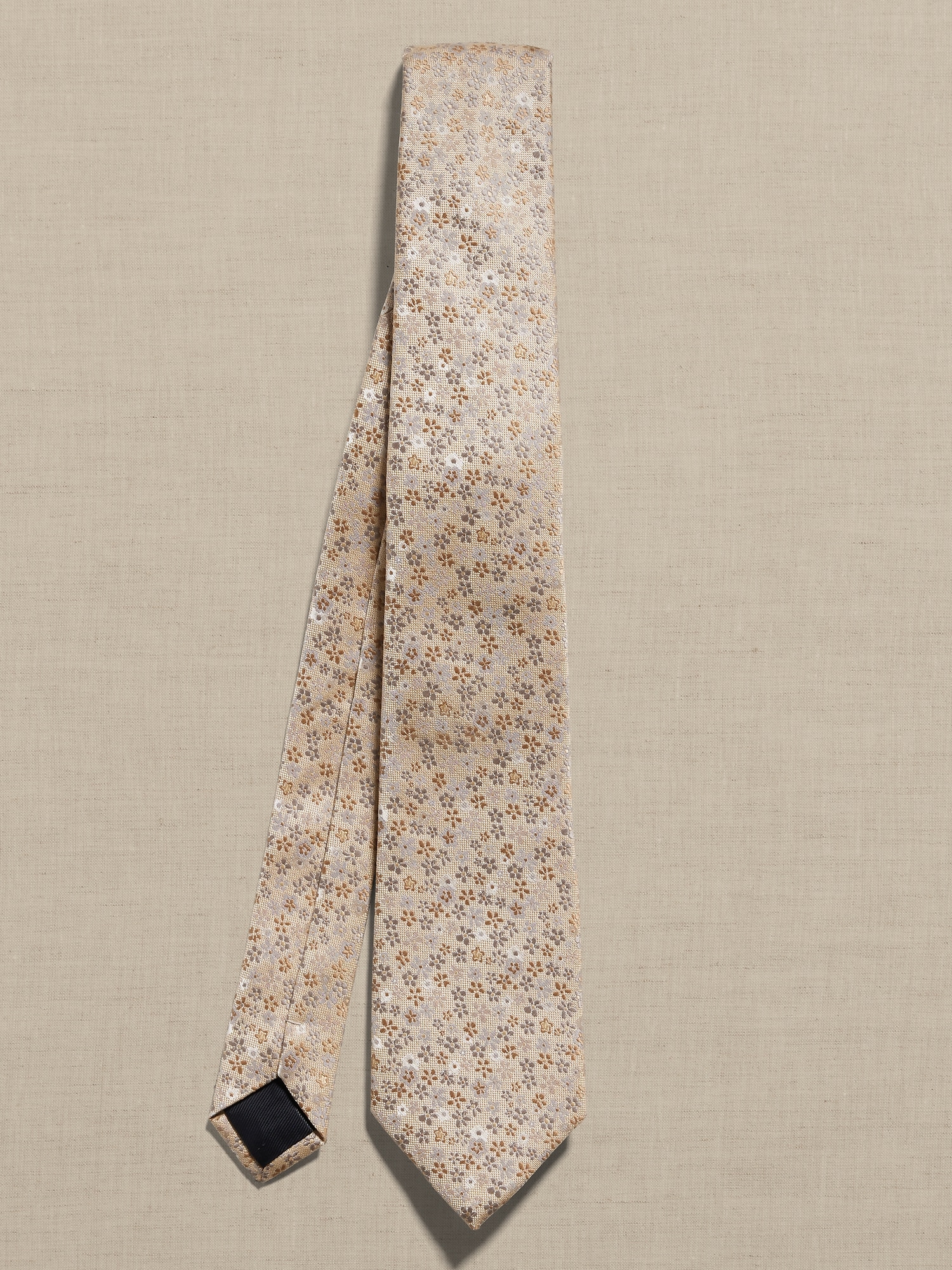 Micro Floral Tie