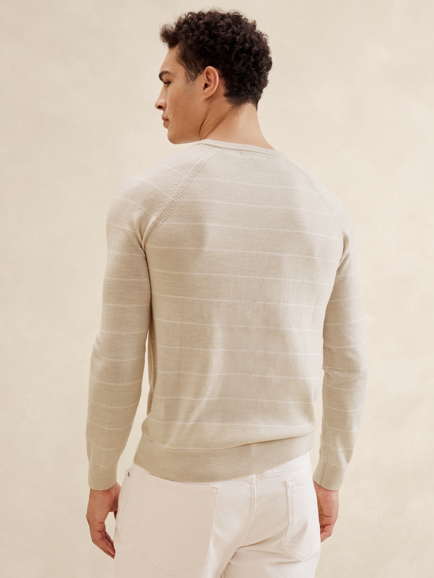 Merino Wool Striped Sweater