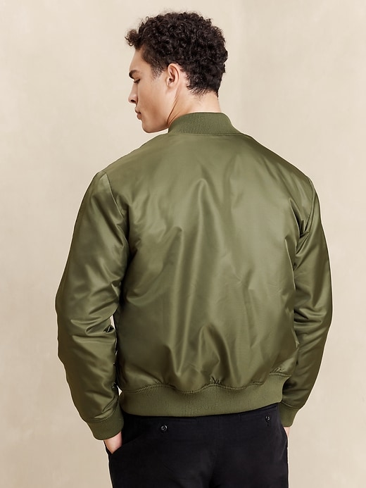 ジャケット・アウター BANANA REPUBLIC BOMBER JACKET ma-1 BANANA REPUBLIC ma1 ma-1 FACTORY STORE ボンバージャケット