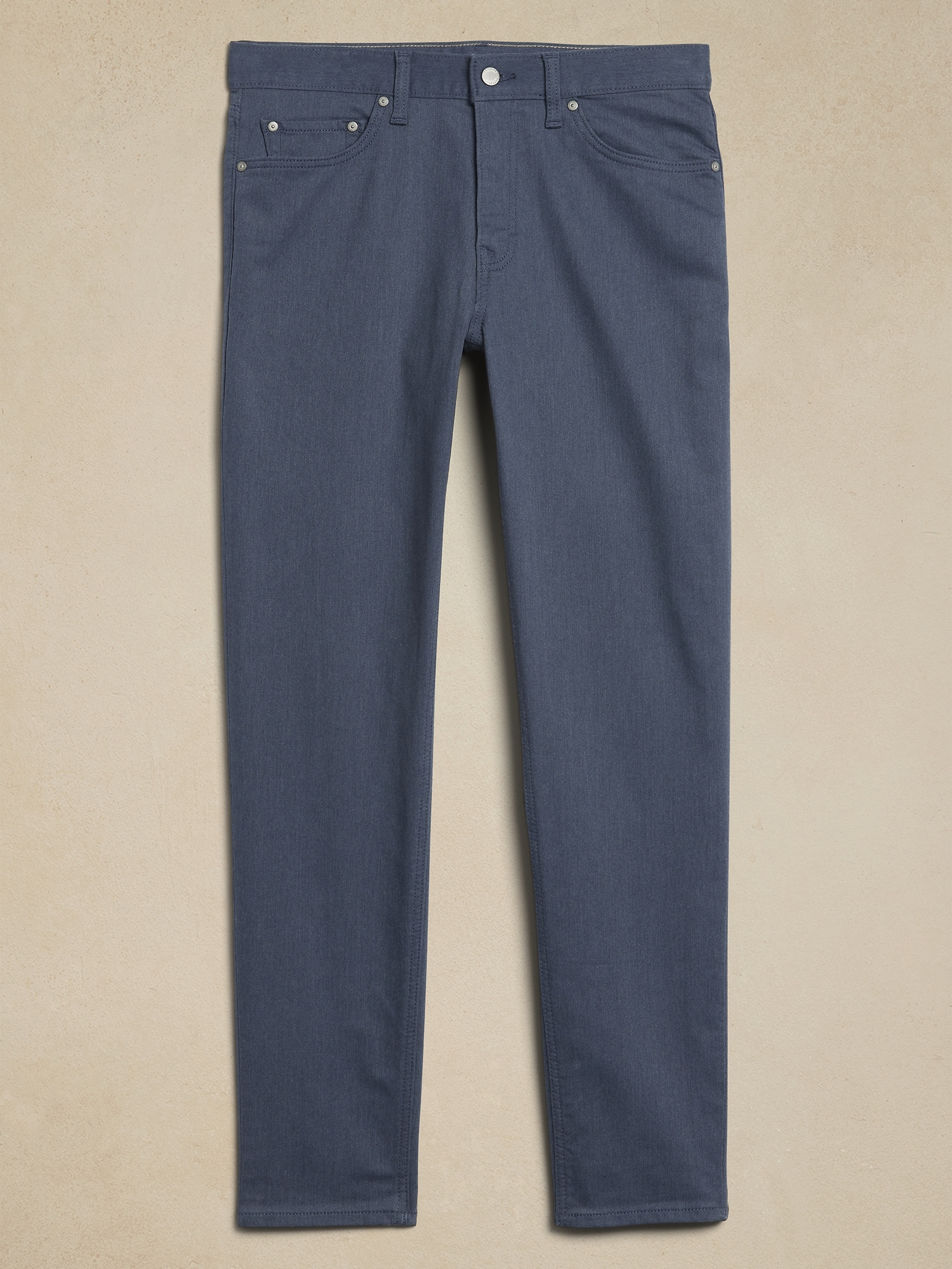 Banana Republic Men's 5 Pocket Pant Slim Fit Stretch Fabric Comfort, Blue  32x34