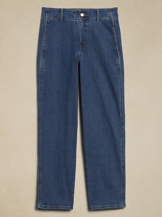 High-Rise Straight Jean | Banana Republic Factory