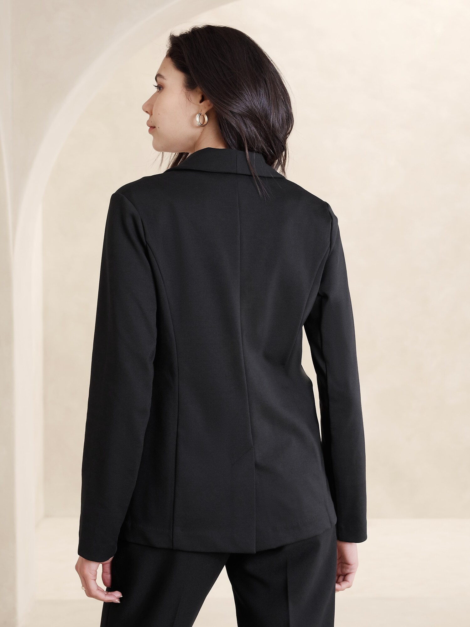 ShawlCollar Knit Blazer Banana Republic Factory