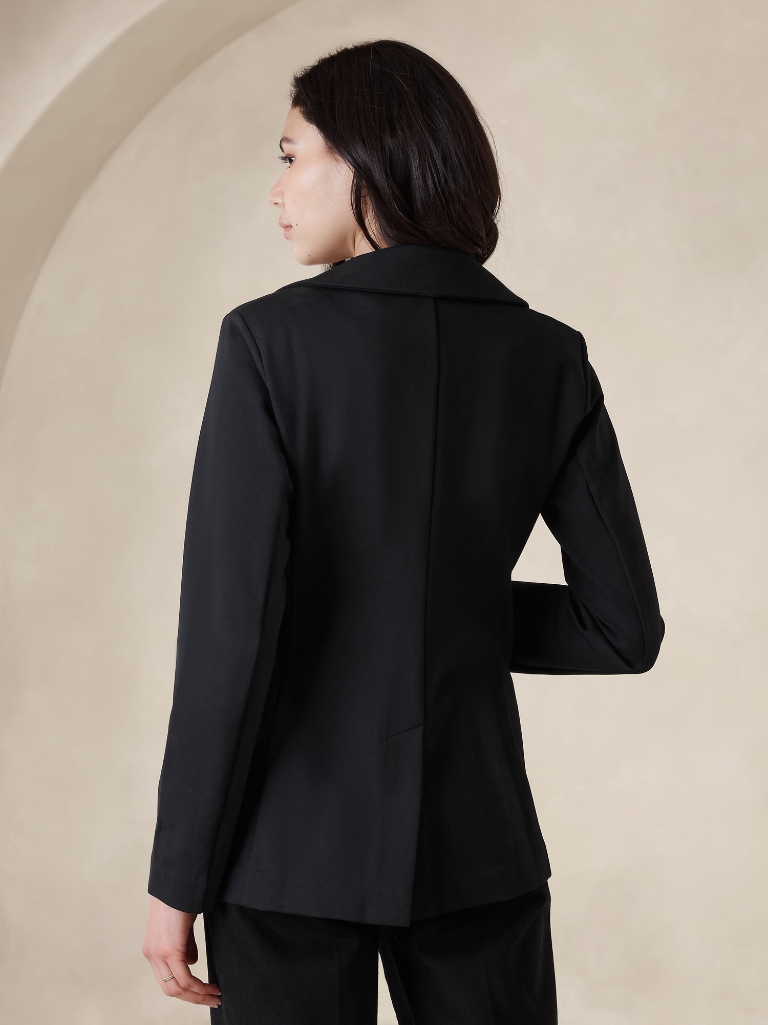 Quince Ultra-Stretch Ponte Blazer - ShopStyle